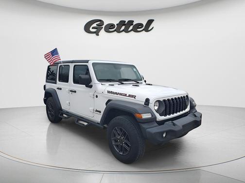 Bright White Clearcoat 2024 Jeep Wrangler Sport