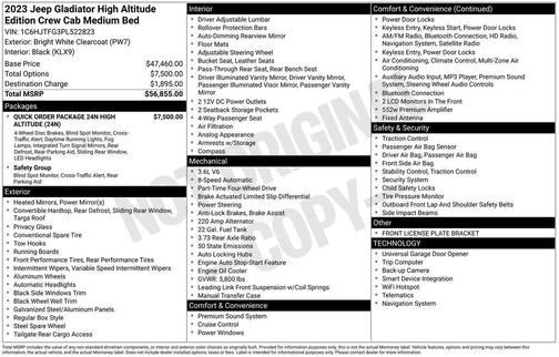 2023 Jeep Gladiator Overland