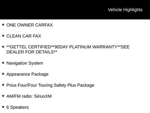 2018 Toyota Prius Four