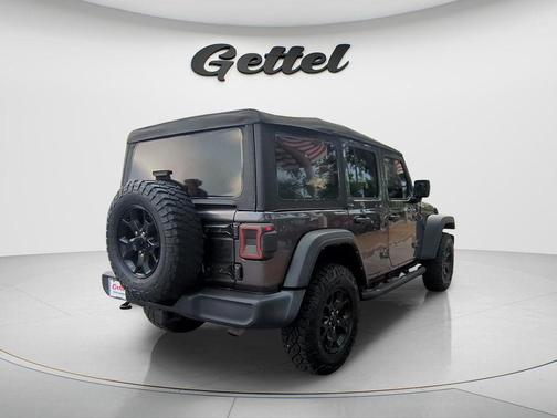 Granite Crystal Clearcoat Metallic 2022 Jeep Wrangler Unlimited Sport