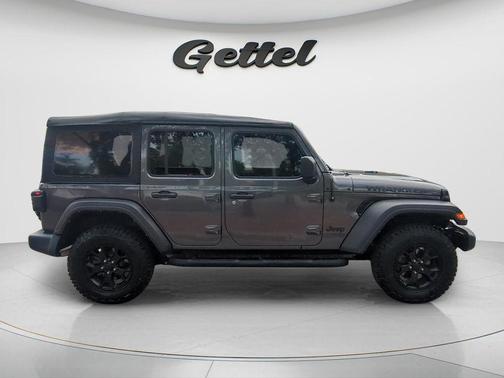 Granite Crystal Clearcoat Metallic 2022 Jeep Wrangler Unlimited Sport