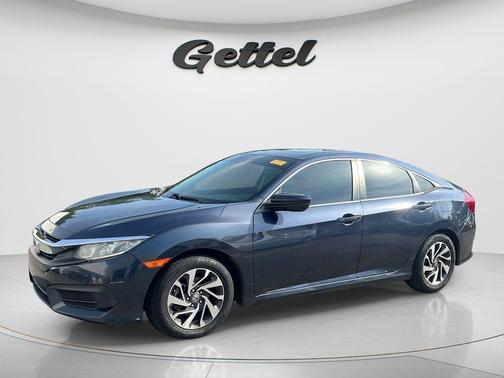 Lunar Silver Metallic 2016 Honda Civic EX
