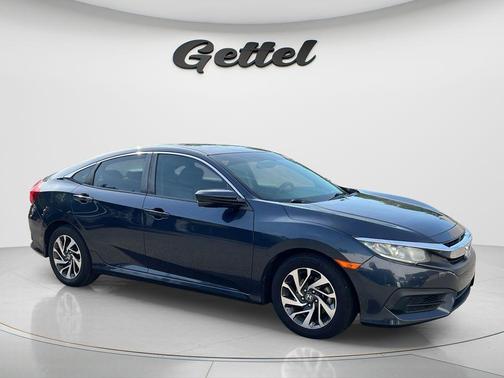 Lunar Silver Metallic 2016 Honda Civic EX