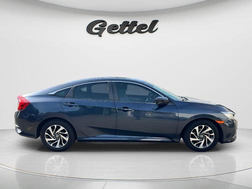 Lunar Silver Metallic 2016 Honda Civic EX