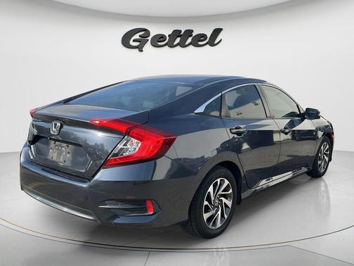 Lunar Silver Metallic 2016 Honda Civic EX