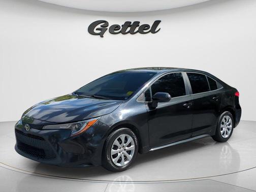 Black Sand Pearl 2021 Toyota Corolla LE