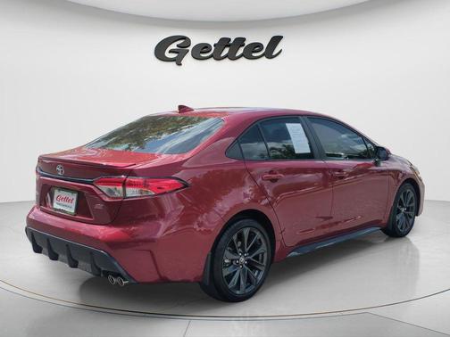 Midnight Black Metallic 2025 Toyota Corolla SE