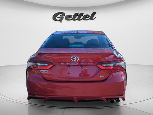 Red 2021 Toyota Camry SE