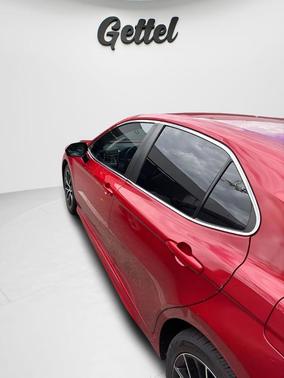 Red 2021 Toyota Camry SE