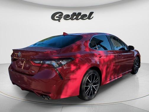 Red 2021 Toyota Camry SE