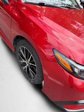 Red 2021 Toyota Camry SE