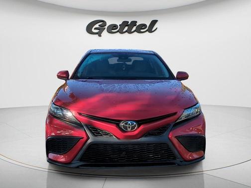 Red 2021 Toyota Camry SE