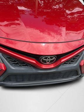 Red 2021 Toyota Camry SE