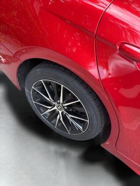 Red 2021 Toyota Camry SE