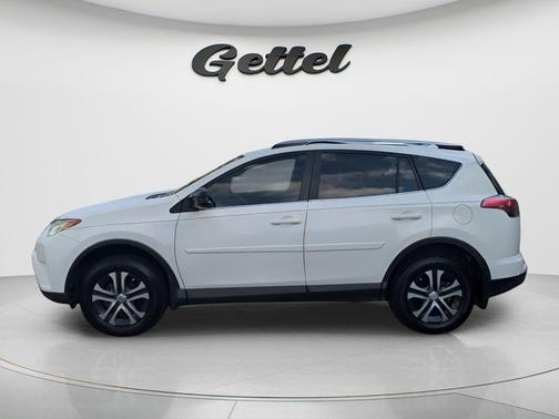 Super White 2017 Toyota RAV4 LE