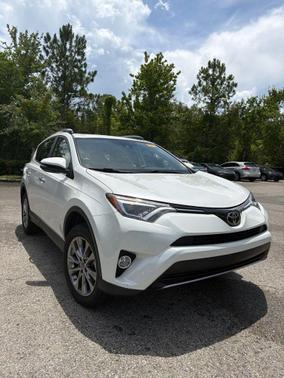 White 2017 Toyota RAV4 Limited