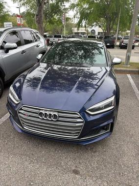 Navarra Blue Metallic 2018 Audi S5 3.0T Prestige