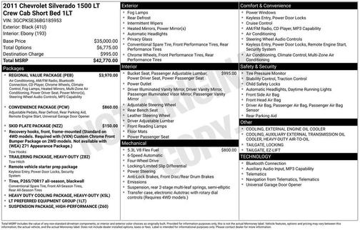 2011 Chevrolet Silverado 1500 LT