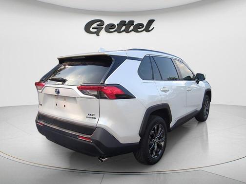 Wind Chill Pearl 2023 Toyota RAV4 Hybrid XLE Premium