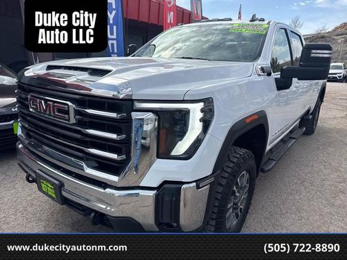 Summit White 2024 GMC Sierra 3500 SLE