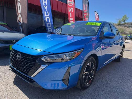 Electric Blue Metallic 2025 Nissan Sentra SV