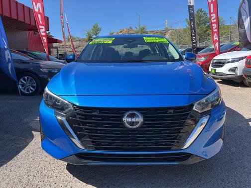 Electric Blue Metallic 2025 Nissan Sentra SV