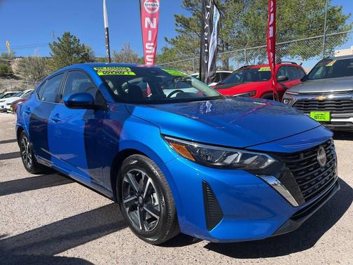 Electric Blue Metallic 2025 Nissan Sentra SV