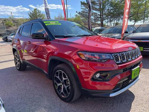 Red Hot Pearlcoat 2025 Jeep Compass Limited