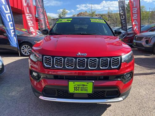 Red Hot Pearlcoat 2025 Jeep Compass Limited