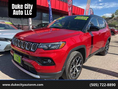 Red Hot Pearlcoat 2025 Jeep Compass Limited