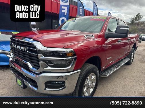 Red 2026 RAM 2500 Big Horn Crew Cab 4x4 6'4' Box