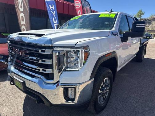 Summit White 2023 GMC Sierra 3500 SLE
