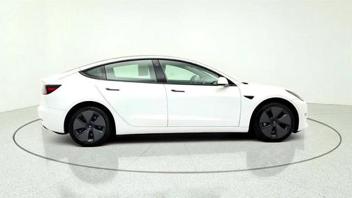 Pearl White Multi-Coat 2021 Tesla Model 3 Standard Range Plus