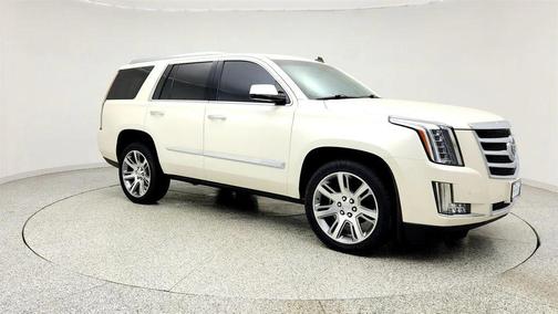 White Diamond Tricoat 2015 Cadillac Escalade Luxury