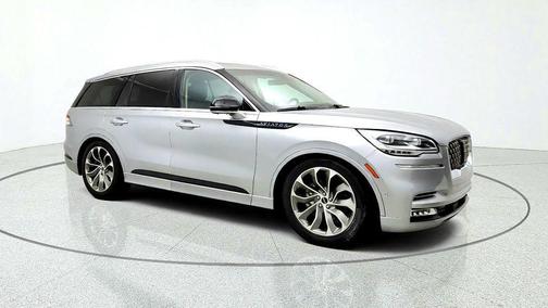 Silver Radiance Metallic Clearcoat 2022 Lincoln Aviator Grand Touring AWD