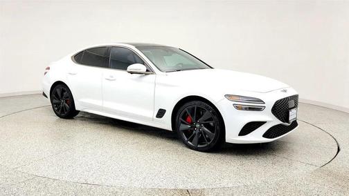 Alta White 2023 Genesis G70 3.3T RWD