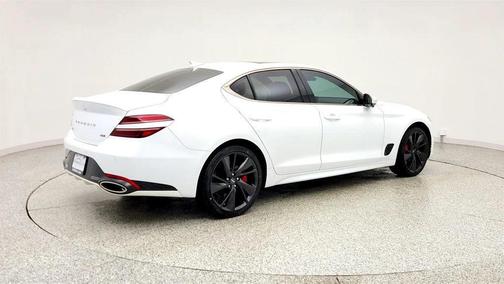 Alta White 2023 Genesis G70 3.3T RWD