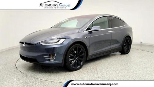 2018 Tesla Model X 100D AWD with 22'' Onyx Black Wheels & 6 Seat Interior