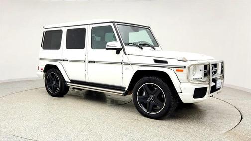 Polar White 2017 Mercedes-Benz AMG G 63 4MATIC