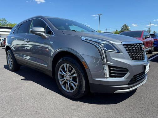 Satin Steel Metallic 2021 Cadillac XT5 Premium Luxury