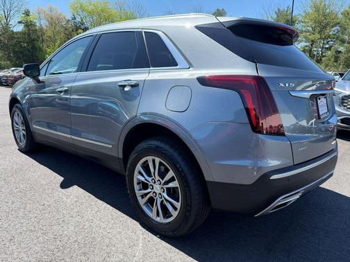 Satin Steel Metallic 2021 Cadillac XT5 Premium Luxury