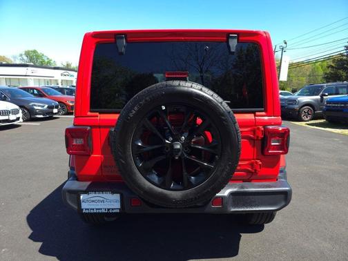 Firecracker Red Clearcoat 2025 Jeep Wrangler 4xe Sahara