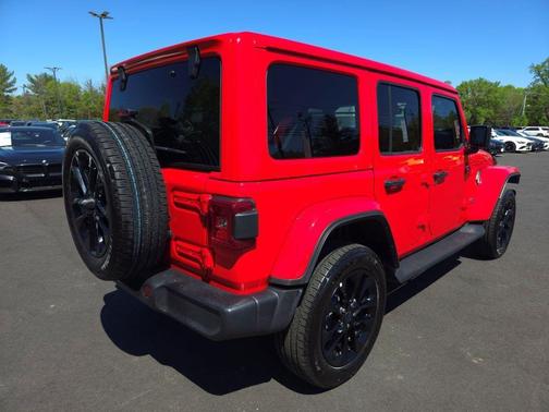 Firecracker Red Clearcoat 2025 Jeep Wrangler 4xe Sahara