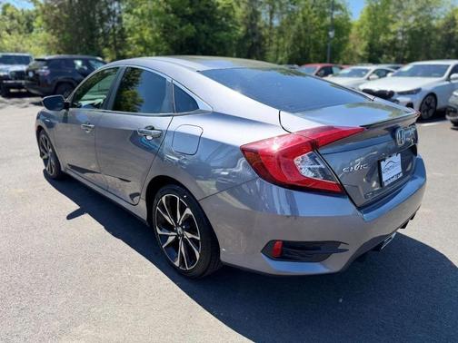 Modern Steel Metallic 2020 Honda Civic Sport