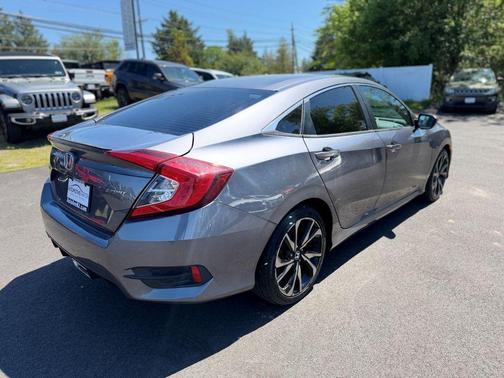 Modern Steel Metallic 2020 Honda Civic Sport