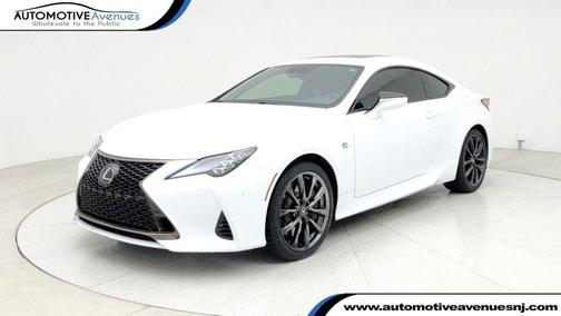 Ultra White 2022 Lexus RC 350 F Sport
