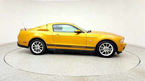 Sunset Gold Metallic 2010 Ford Mustang Premium