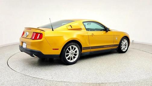 Sunset Gold Metallic 2010 Ford Mustang Premium