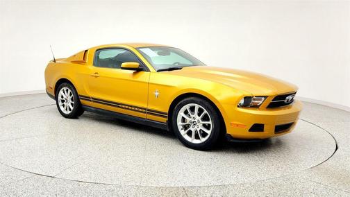 Sunset Gold Metallic 2010 Ford Mustang Premium