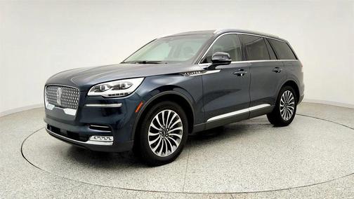 Flight Blue Metallic Clearcoat 2022 Lincoln Aviator Reserve